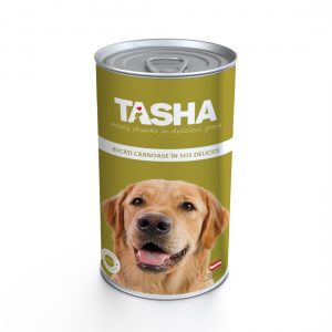 Tasha Dog консерва пиле - 1240гр