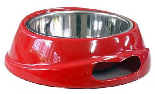 Pet Expert меламинова купа Inox Red 500мл 8040