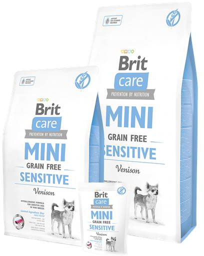 Brit Care Mini Sensitive Grain Free - Venison 2 kg