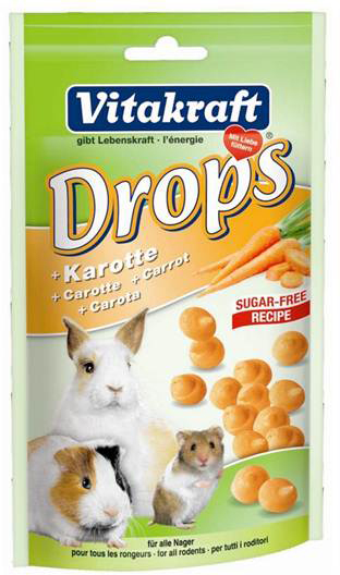 Vitakraft Drops гризачи морков 75g
