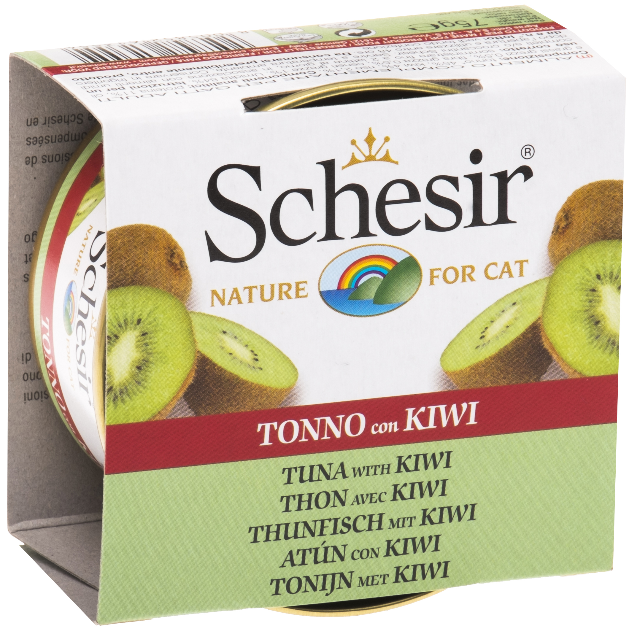 Schesir _Kitten_Tuna_ Kiwi_can_75g
