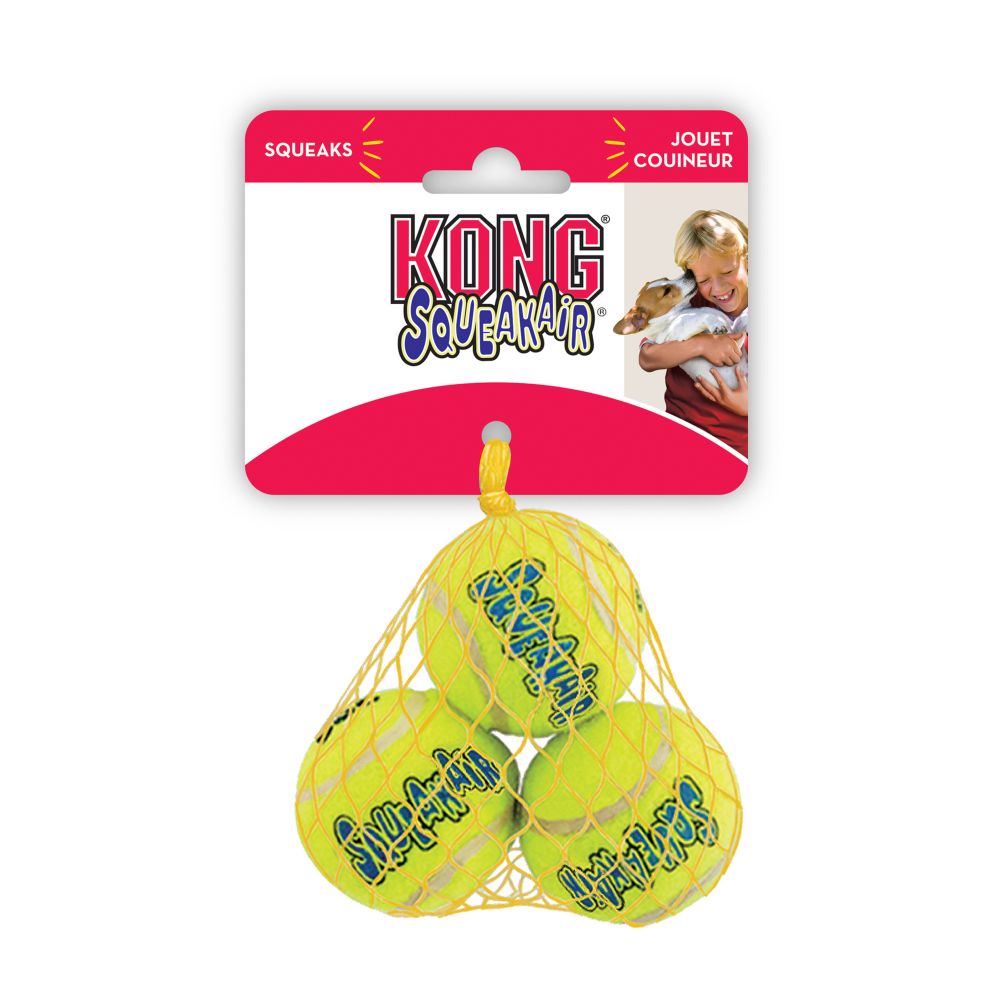 Коng Air играчка Squeaker Tennis Balls XS 3бр