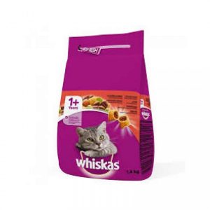 Whiskas Dry говеждо - 1-4-kg