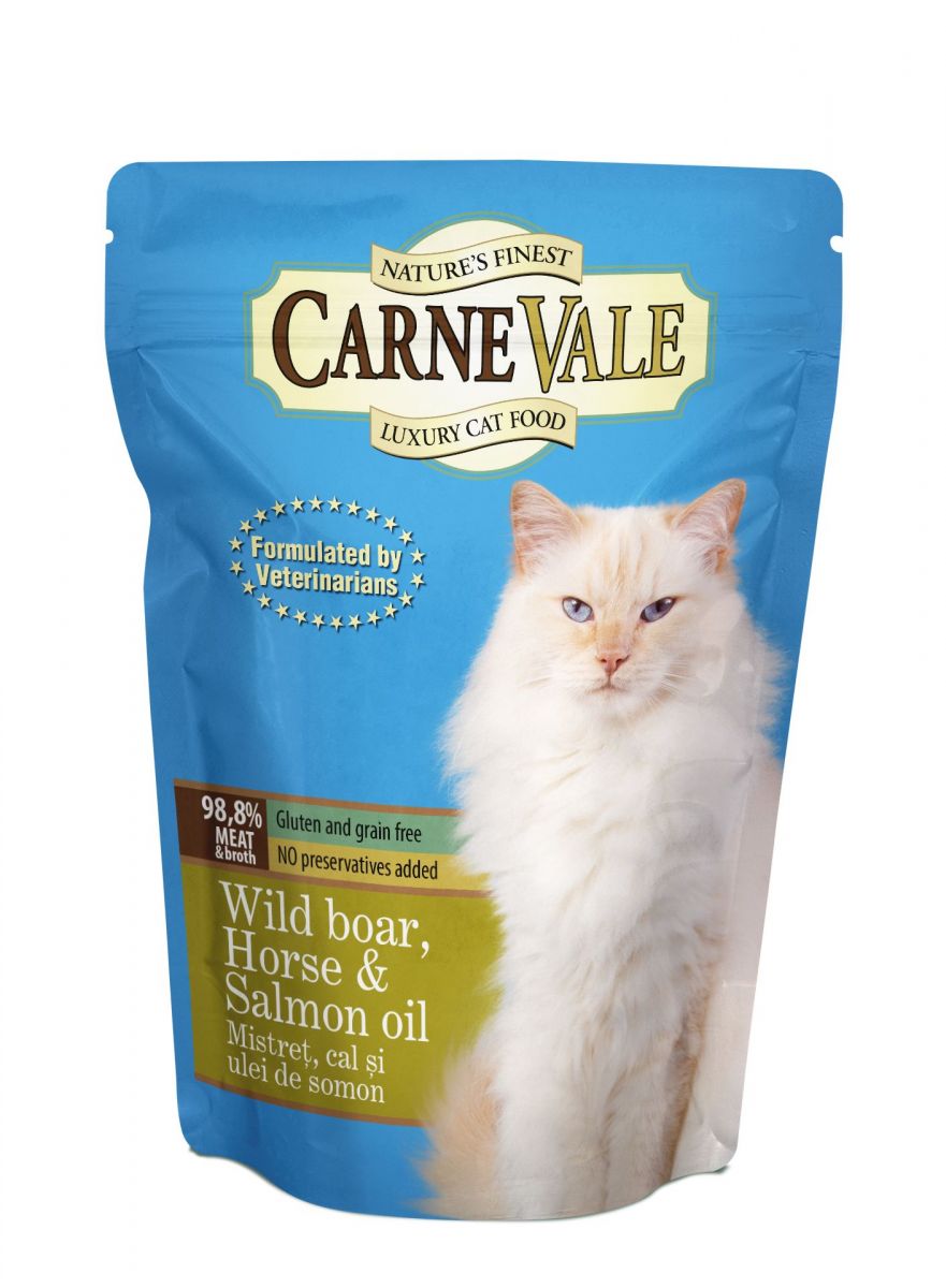 Carnevale Cat пауч свинско кон масло от сьомга 85 g